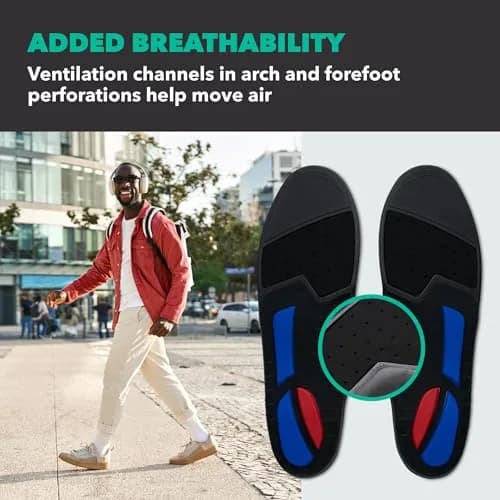 Spenco Total Support Max Shoe Insoles | Orthotic Arch Support for Over-Pronation & Shock Absorption (70-120 chars) thumbnail 8