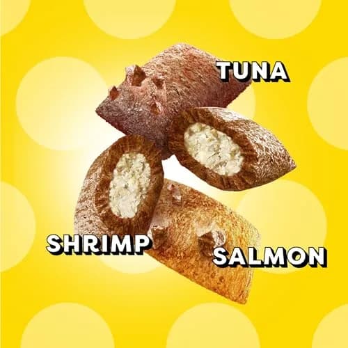 Temptations MixUps Crunchy Cat Treats Surfer's Delight 6.3 oz (179g) 10 Pack | Seafood Flavors for Cats thumbnail 4
