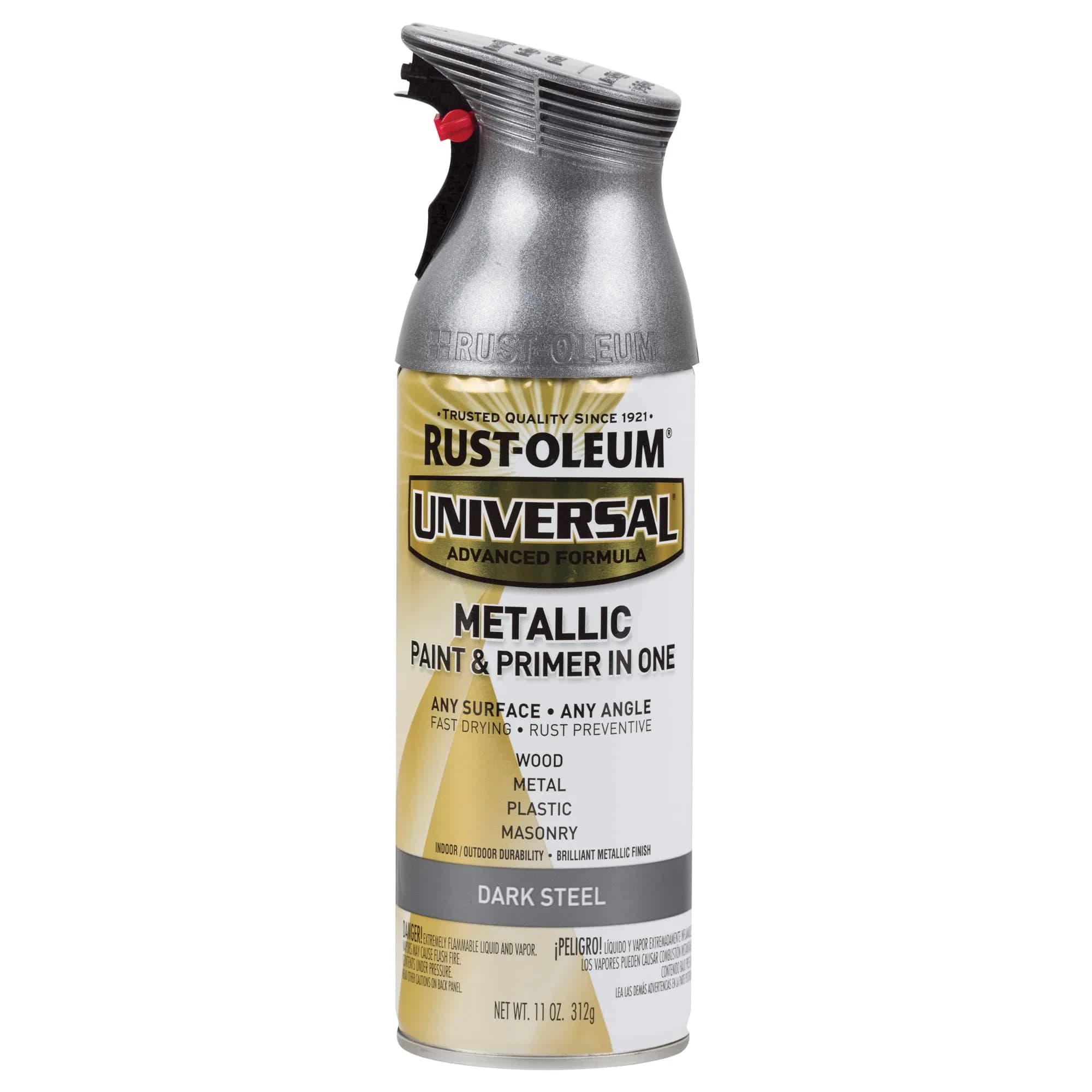Rust-Oleum Universal All Surface Dark Steel Metallic Spray Paint, 11 oz - main product image