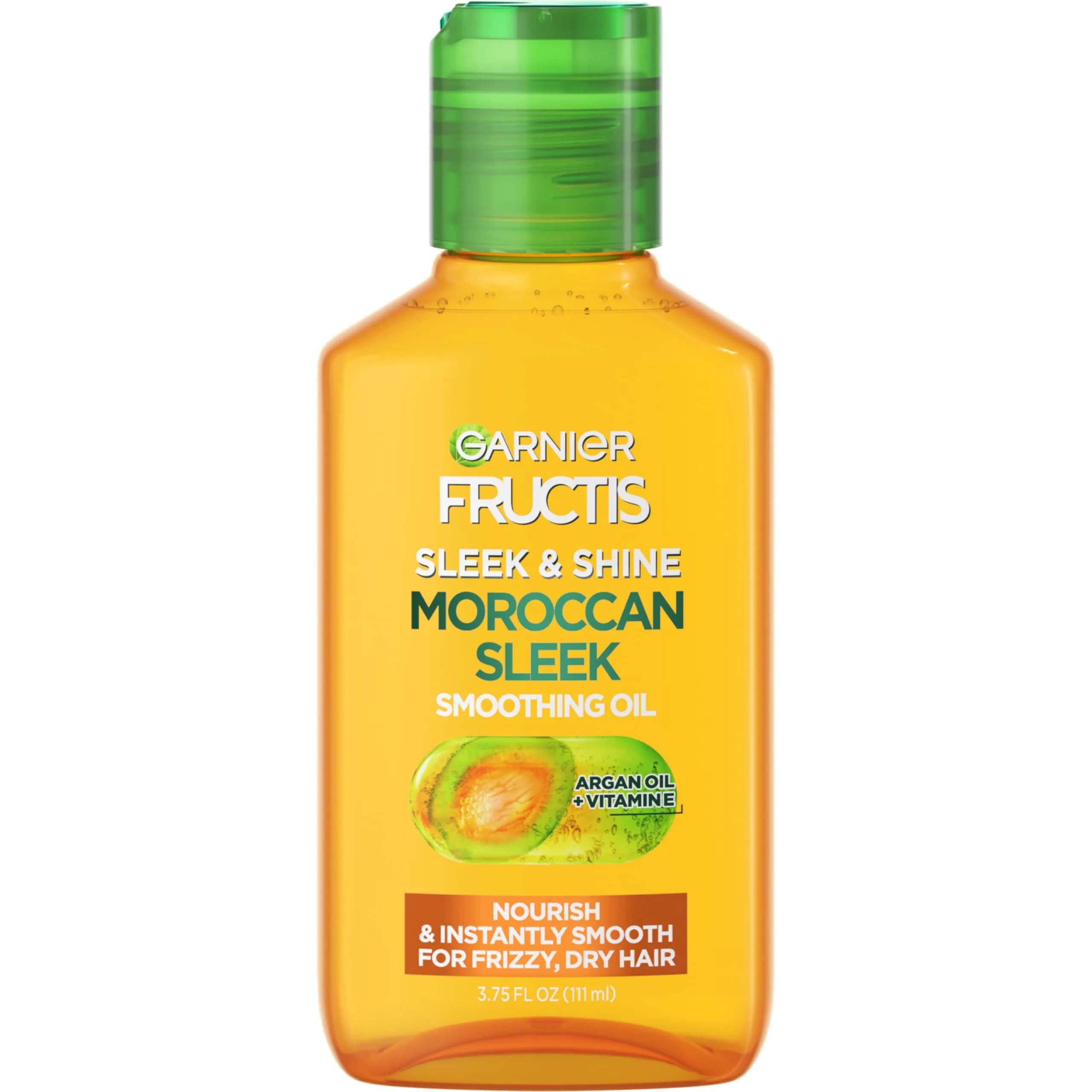 Garnier Fructis Sleek & Shine Moroccan Sleek Smoothing Oil 3.75 Fl Oz for Frizzy, Dry Hair - main product image