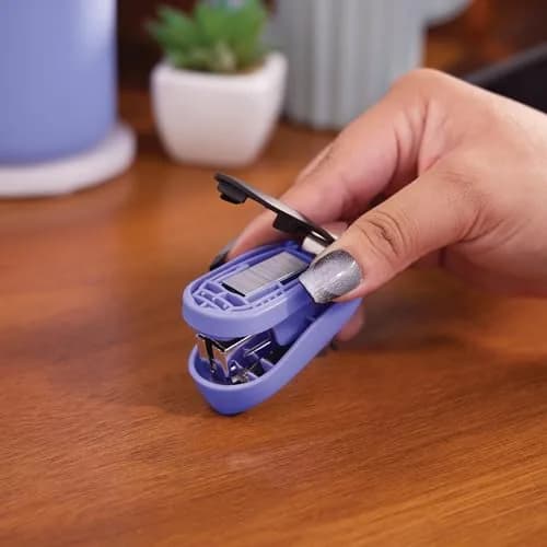 Swingline Tot Mini Stapler 12 Sheets | Includes Staple Remover & 1000 Staples, Purple thumbnail 5