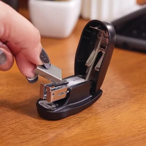 Swingline Tot Mini Stapler Black 3.3cm (1.3in) | Jam-Free Stapling for Students & Office thumbnail 4