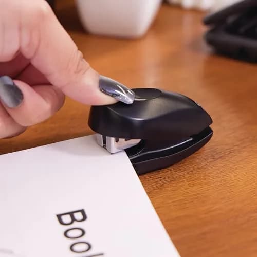 Swingline Tot Mini Stapler Black 3.3cm (1.3in) | Jam-Free Stapling for Students & Office thumbnail 3