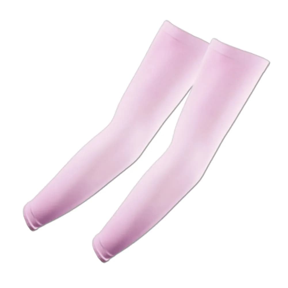 The Elixir Deco Pink Arm Cooling Sleeve-1 Pair | UV Protection 99.8% Block - main product image