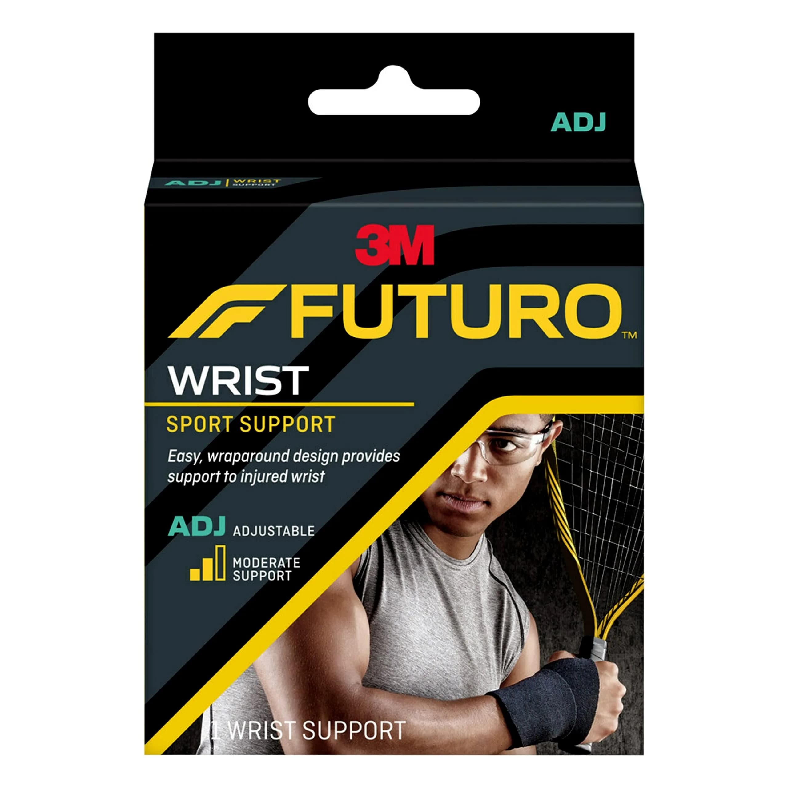 Futuro Sport Adjustable Wrist Support | Moderate Compression for Pain Relief - main product image