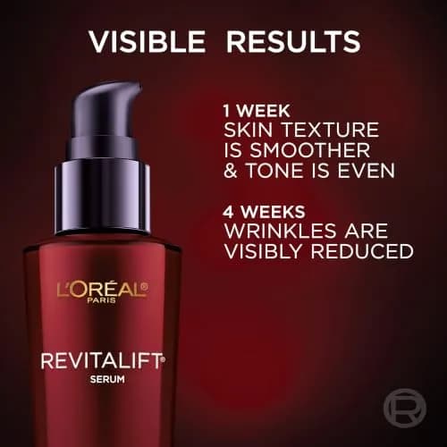 L'Oreal Paris Revitalift Triple Power Anti-Aging Face Serum 30ml (1 Fl Oz) | Repairs Wrinkles, Redensifies Skin thumbnail 4