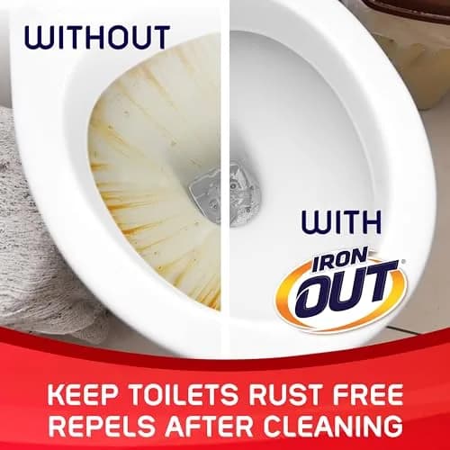 Iron OUT Rust Stain Remover Automatic Toilet Bowl Cleaner Tablets 6 Count | Prevents Rust & Hard Water Stains thumbnail 5