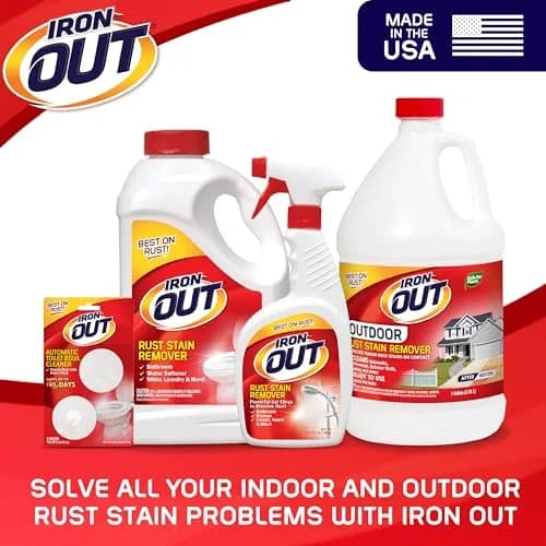 Iron OUT Rust Stain Remover Automatic Toilet Bowl Cleaner Tablets 6 Count | Prevents Rust & Hard Water Stains thumbnail 7
