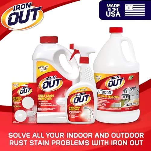 Iron OUT Rust Stain Remover Spray Gel 710ml (24 Fl Oz) | Clings to Dissolve Rust Stains on Contact thumbnail 7