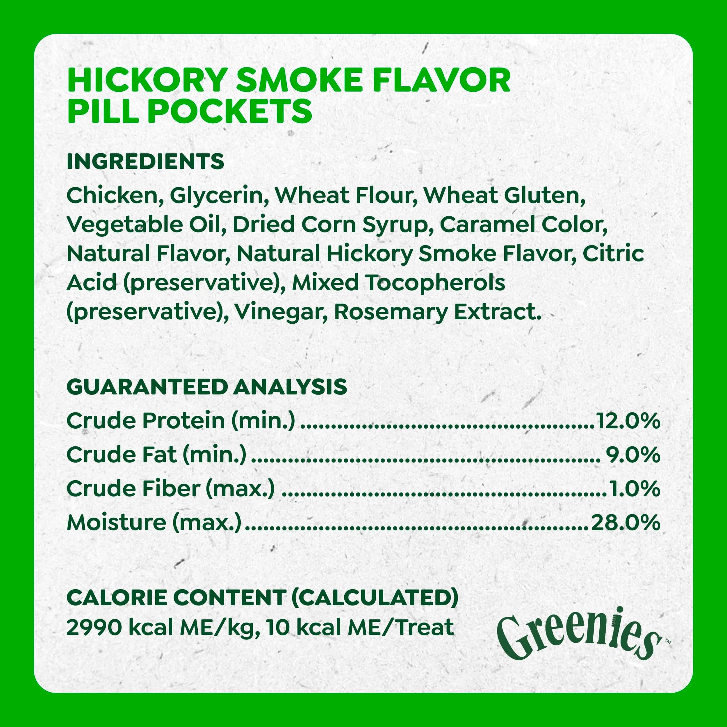 Greenies Pill Pockets Small Size Dog Treats Hickory Smoke Flavor 3.2 oz (90.7 g) | Vet-Recommended for Hiding Pills - view 4