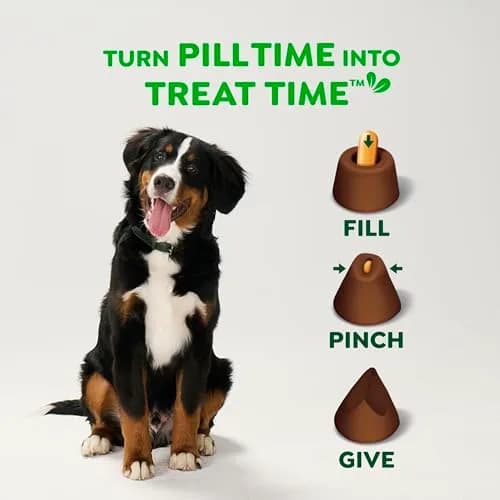 Greenies Pill Pockets Large Size Dog Treats Hickory Smoke 30 Count (240g / 7.9oz) | Vet-Recommended Pill Masking thumbnail 7