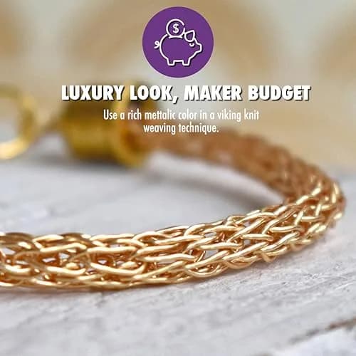Artistic Wire Silver Plated Copper Craft Wire 20 Gauge Gold Color 25 ft (7.62 m) | Dead Soft, Tarnish Resistant thumbnail 8
