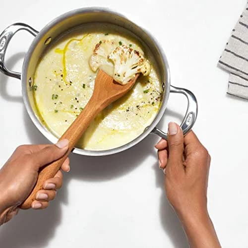 OXO Good Grips 3-Piece Wooden Spoon Set | Solid Beechwood, Safe for Non-Stick Cookware, Hand Wash Only thumbnail 8