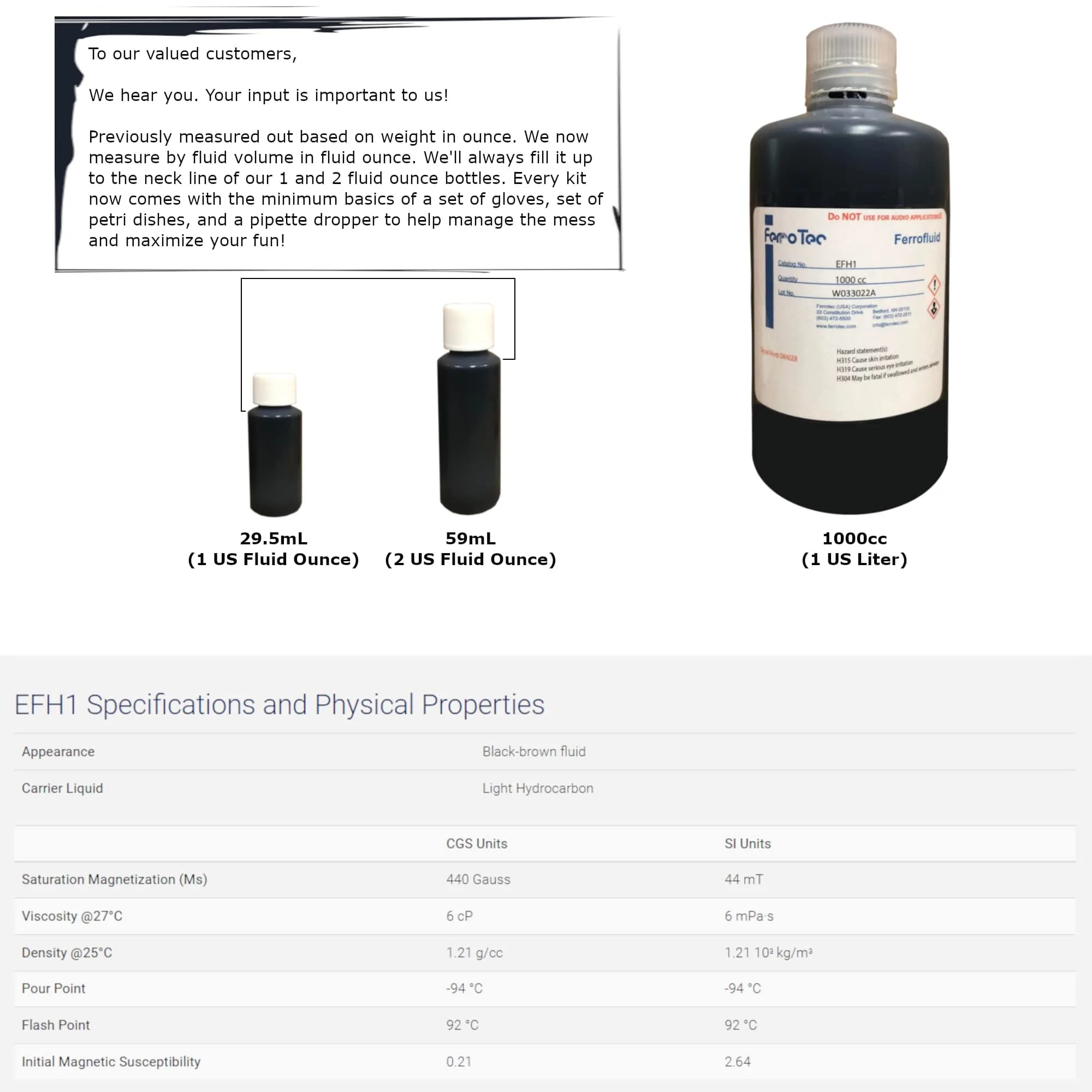 CMS MAGNETICS 2 fl oz Basic Ferrofluid Science Kit for STEM Education - view 2