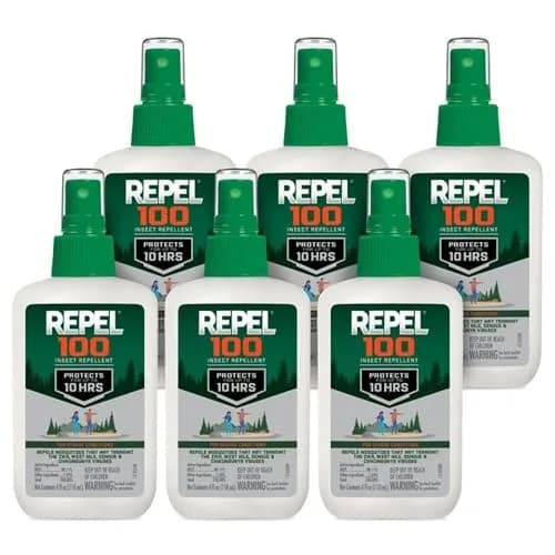 Repel 100 Insect Repellent 4 Oz (118ml) Pump Spray, 98.11% DEET | Repels Mosquitoes, Ticks, Gnats, Biting Flies, Chiggers & Fleas for 10 Hours - main product image