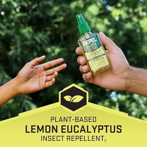 Repel Plant-Based Lemon Eucalyptus Insect Repellent 4 Fl Oz | DEET-Free Mosquito Barrier for Outdoors & Travel thumbnail 2