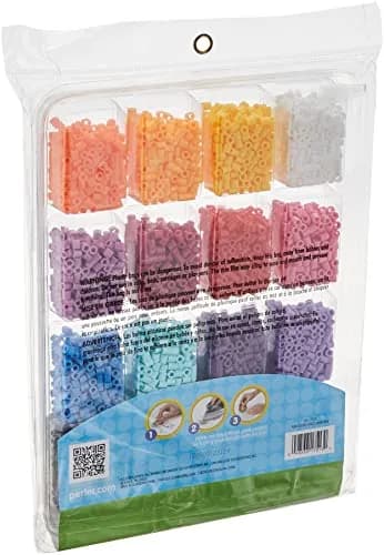 Perler Beads Fun Colors Fuse Beads with Storage Tray | 4000 pcs thumbnail 2
