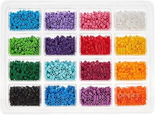 Perler Beads Fun Colors Fuse Beads with Storage Tray | 4000 pcs thumbnail 3