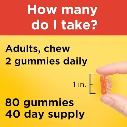 Nature Made Vitamin C Gummies 250mg 80 Count | Immune Support with Antioxidant Benefits thumbnail 5