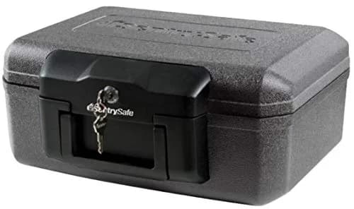 SentrySafe 1210 Fireproof Safe with Key Lock 5.16L (0.18 cu. ft.) | UL Classified 30-Min Fire Protection thumbnail 1