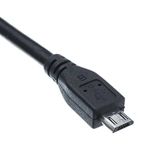CableWholesale 1ft USB 2.0 Micro USB Cable Black | Gold-Plated Connectors Support 480 Mbps thumbnail 3