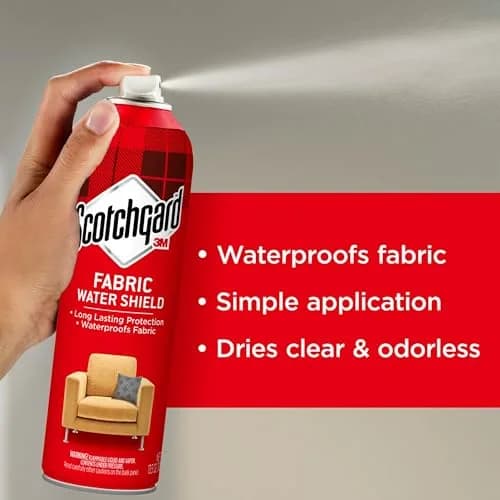 Scotchgard Fabric & Upholstery Protector Spray 591ml (20 Fl Oz Total) | Repels Liquids & Blocks Stains thumbnail 3