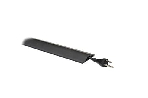 Legrand Wiremold Corduct Floor Cord Cover 15.24 m (50 Feet) Black | Trip-Free Cable Management thumbnail 1