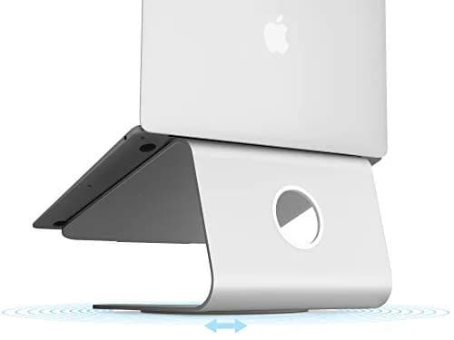Rain Design mStand360 Swivel Laptop Stand for Laptops up to 10.4" Deep | Ergonomic Aluminum Riser with Heat Sink thumbnail 3