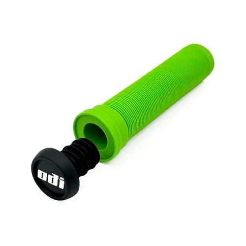 Old Dutch International Handlebar Grips Lime Green | Flangeless Longneck Design for Cycling thumbnail 2