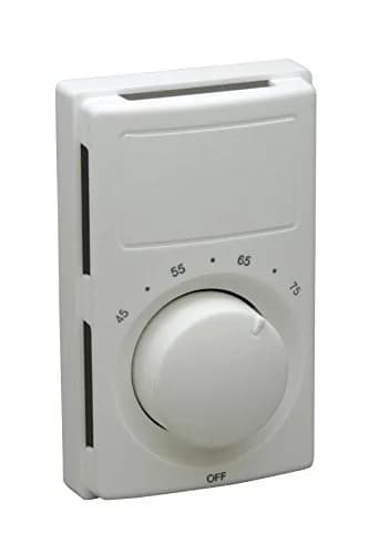 Marley M611W Qmark Electric Line Voltage Wall Thermostat | Line Voltage Heating Control (115-277V) thumbnail 1