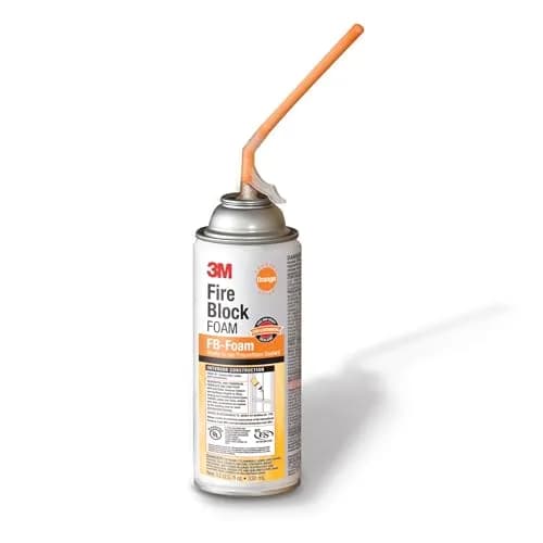 3M Fire Block Foam FB-Foam Orange 355ml (12 fl oz) | Tested ASTM E84 Type V Fireblock thumbnail 1