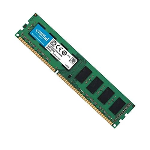 Crucial 8GB DDR3L PC3-12800 UDIMM 1600MHz CL11 1.35V Desktop Memory Module | CT102464BD160B thumbnail 2