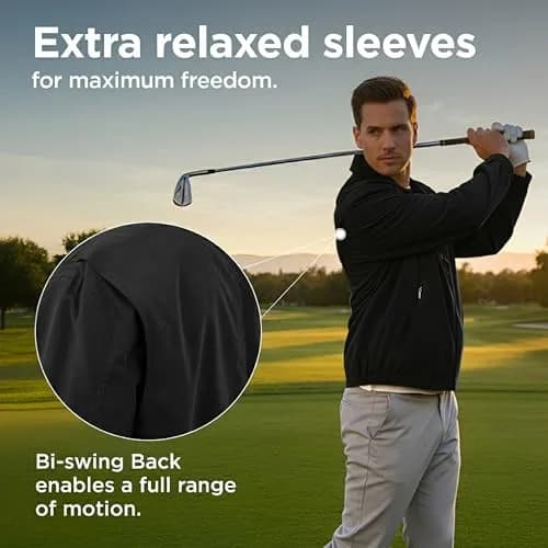 London Fog Men's Auburn Zip-Front Golf Jacket 4X-Large Big | Wind & Water Resistant thumbnail 8