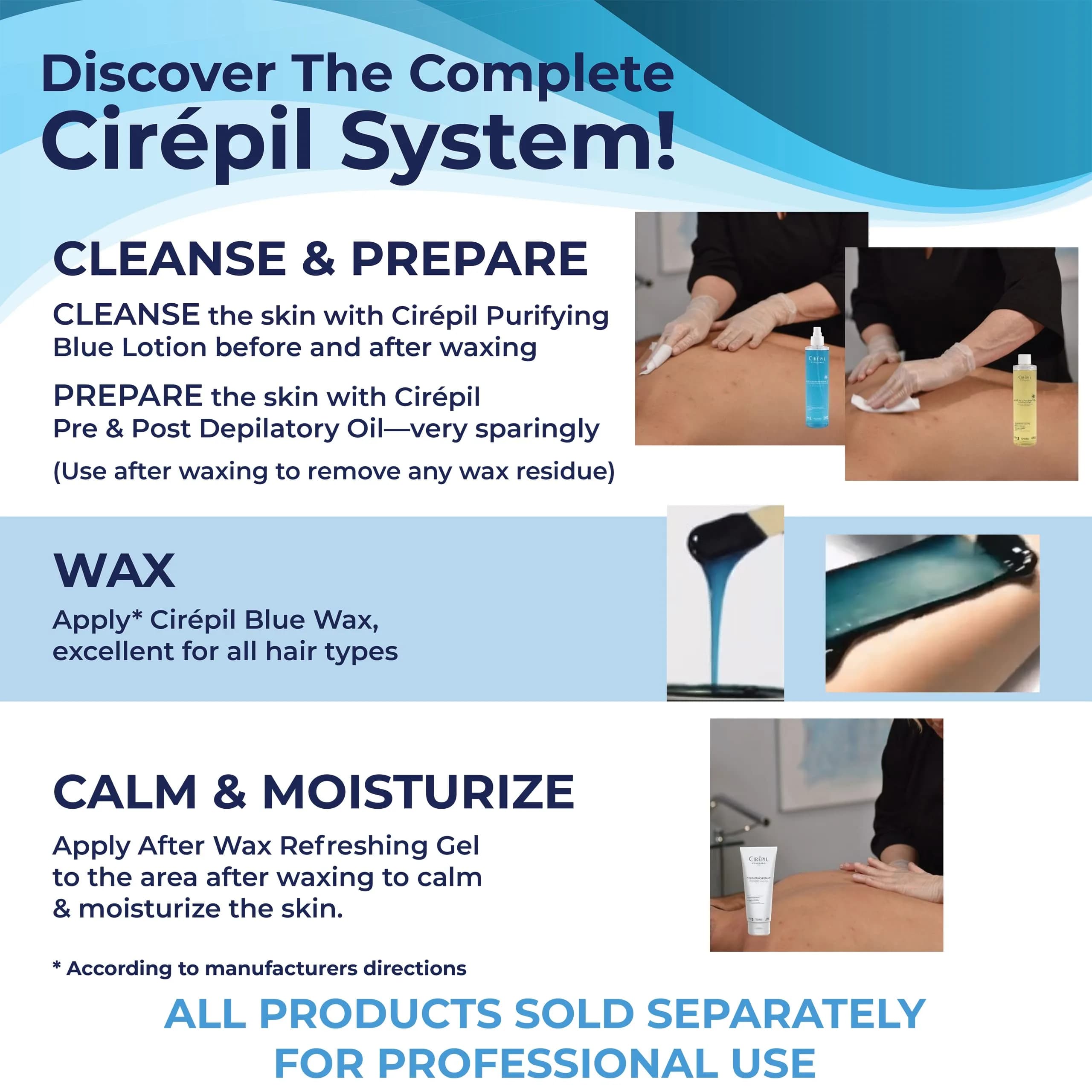 Cirepil Blue Stripless Hard Wax Beads 800g (28.22oz) | Professional Hair Removal for Face, Bikini & Body - view 8