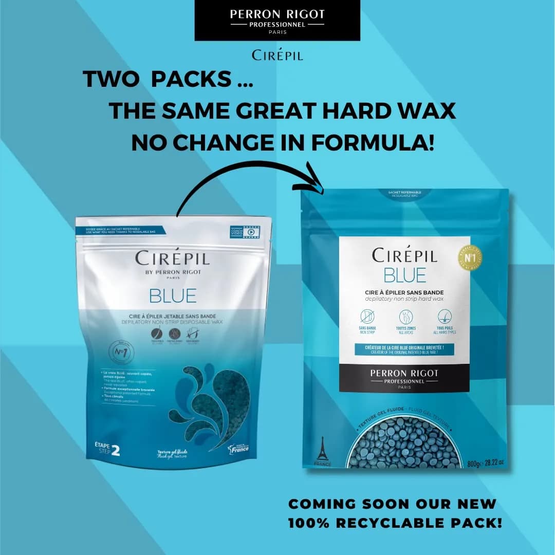 Cirepil Blue Stripless Hard Wax Beads 800g (28.22oz) | Professional Hair Removal for Face, Bikini & Body - view 2