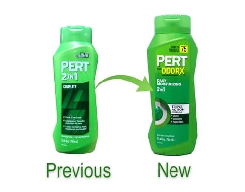 Pert 2-in-1 Complete Clean Shampoo and Conditioner for Men - 750ml (25.4 Fl Oz) Each | Fresh Scent & All-Day Manageability thumbnail 5