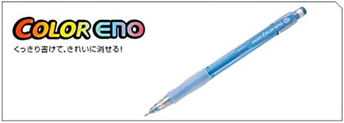 PILOT Color Eno 0.7mm Mechanical Pencil 8 Color Set | Erasable Ink, Hexagonal Grip - view 2