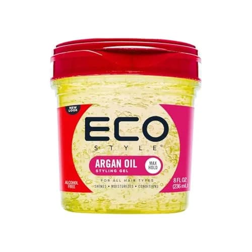 Eco Style Moroccan Argan Oil Styling Gel 236ml (8 oz) | Maximum Hold & Shine thumbnail 1