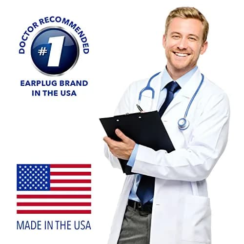 Mack's Slim Fit Soft Foam Earplugs 10 Pair (20 Count) | NRR 31dB Noise Reduction thumbnail 3