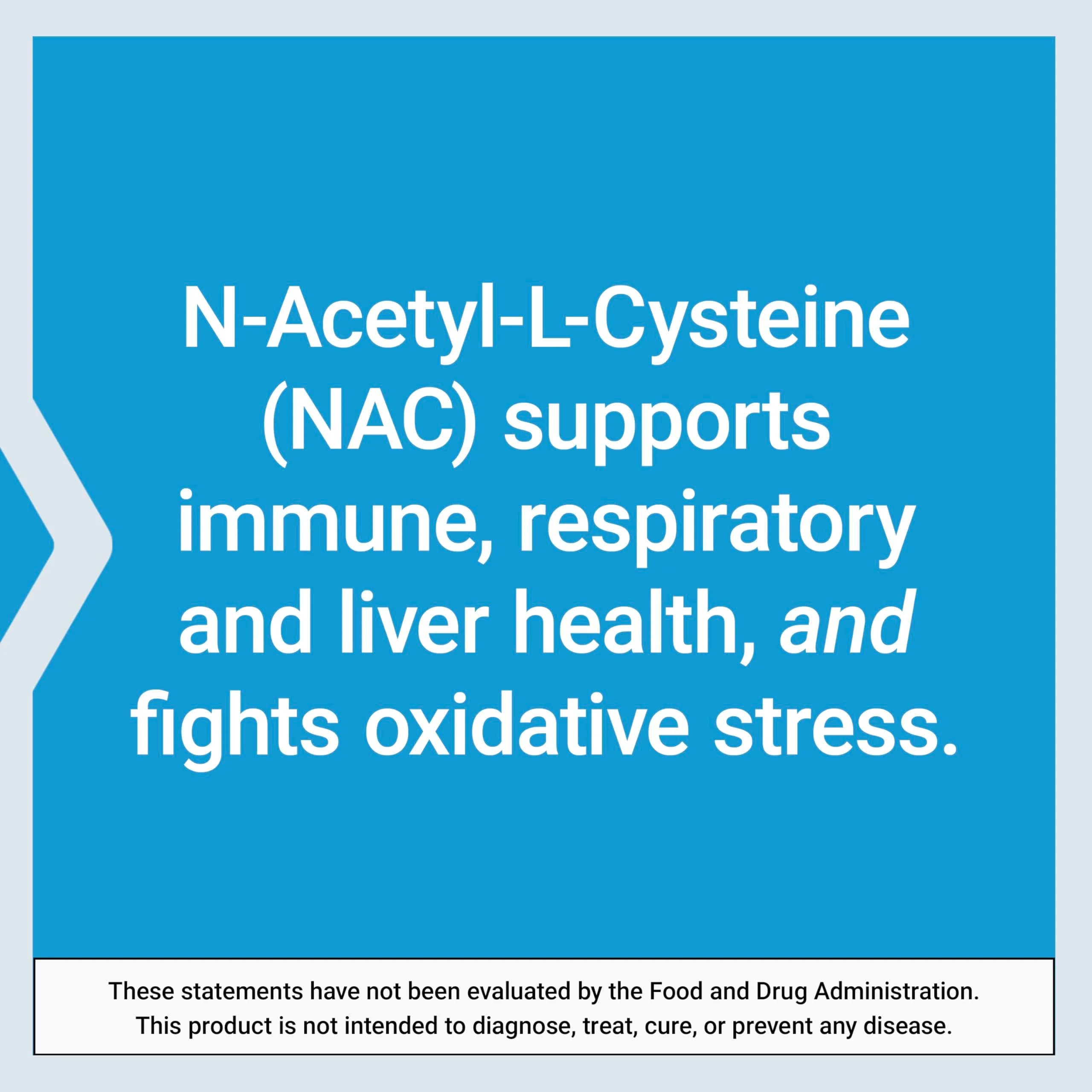 Life Extension N-Acetyl-L-Cysteine (NAC) 600 mg Capsules | Potent Antioxidant Support for Immune, Liver & Respiratory Health - view 6