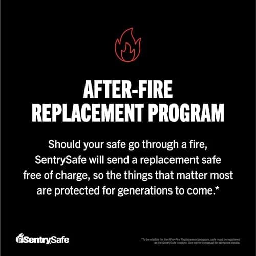 SentrySafe Fireproof Safe Box 1160 with Key Lock, 0.25 cu. ft. (7 L) | UL Classified Fire Endurance thumbnail 6