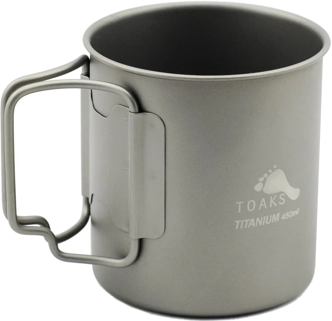 TOAKS Titanium 450ml Cup | Ultralight Camping Mug for Outdoor Use