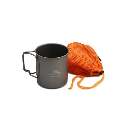 TOAKS Titanium 450ml Cup | Ultralight Camping Mug for Outdoor Use thumbnail 2