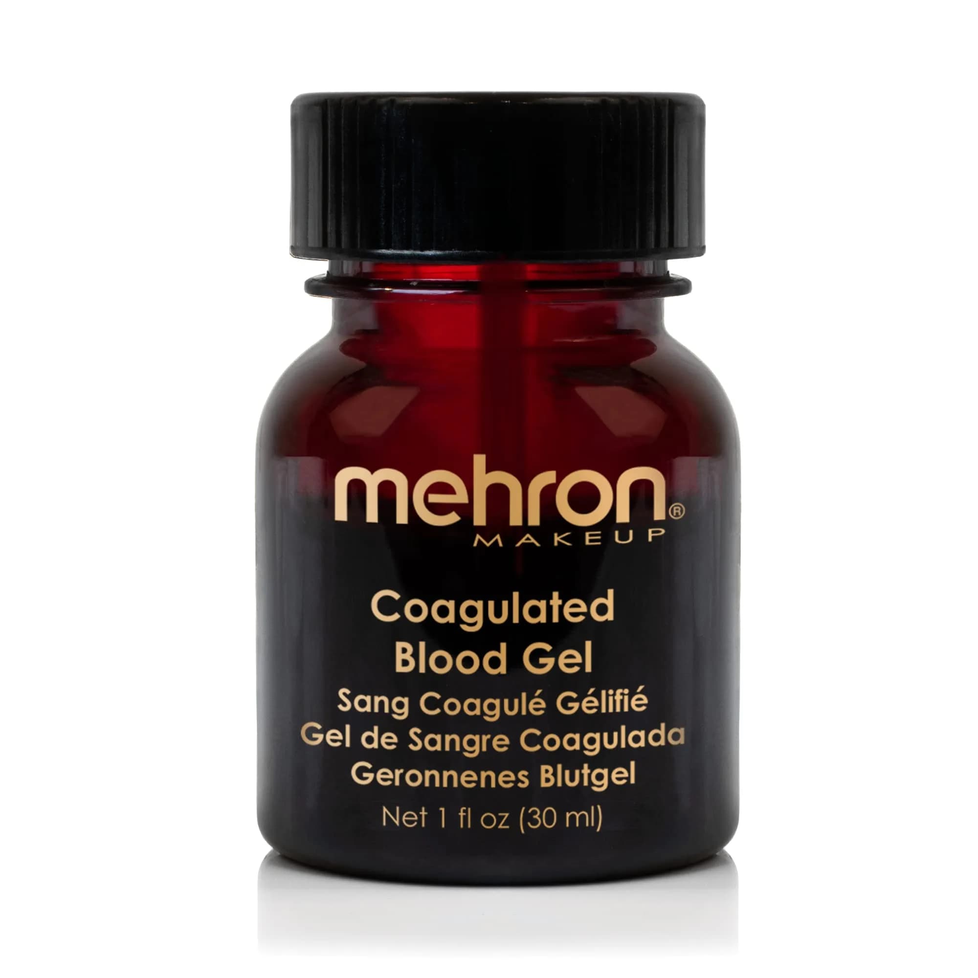 Mehron Makeup Coagulated Blood Gel 30ml (1 Fl Oz) | Realistic Fake Scab Blood for SFX