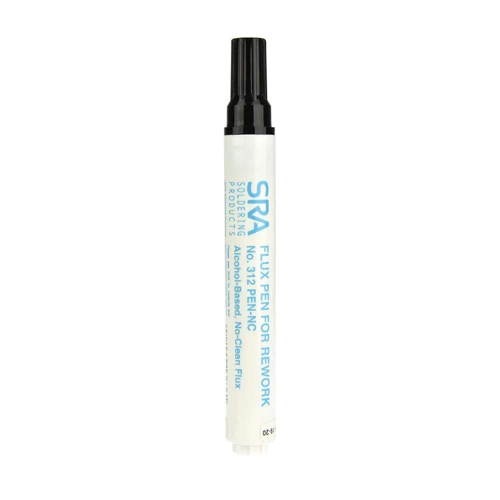 SRA #312 Soldering Flux Pen No-Clean 10ml | Refillable, Environmentally Friendly, RoHS Compliant — No-Clean Pen