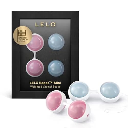 LELO Beads Mini - Small Kegel Balls (4-Pack) | Pelvic Floor Trainer for Beginners thumbnail 1