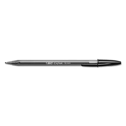 BIC Cristal Xtra Bold Ballpoint Pen, Black Ink, 1.6mm Bold, Dozen | Smooth Writing Instrument for Students & Office thumbnail 2