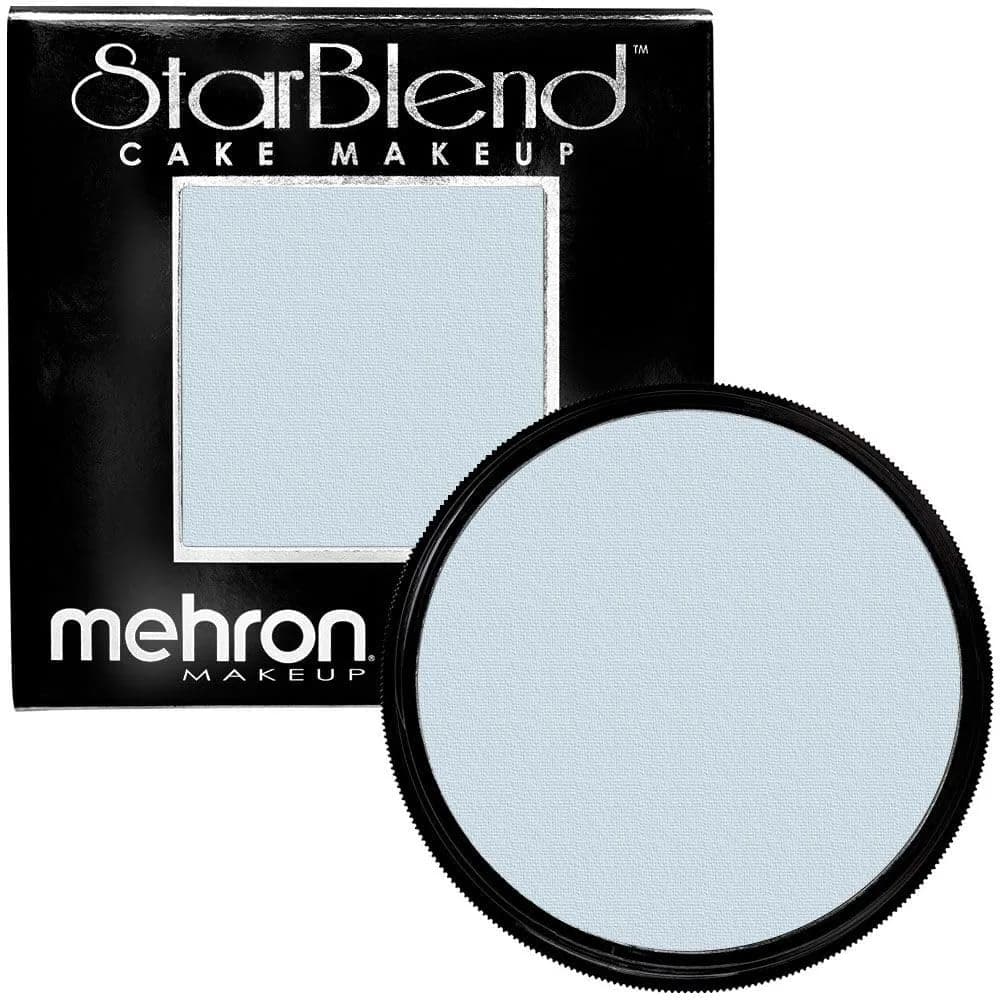 Mehron Makeup StarBlend - MOONLIGHT WHITE Wet/Dry Pressed Powder Face Paint | Full Coverage, Stage-Ready (70-120 chars)