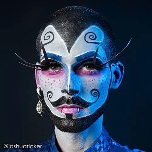 Mehron Makeup StarBlend - MOONLIGHT WHITE Wet/Dry Pressed Powder Face Paint | Full Coverage, Stage-Ready (70-120 chars) thumbnail 2