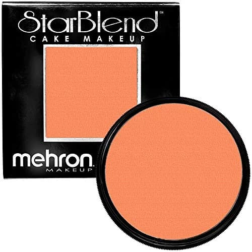 Mehron Makeup StarBlend - ORANGE | Full Coverage Wet/Dry Face Paint for Stage & Cosplay thumbnail 1